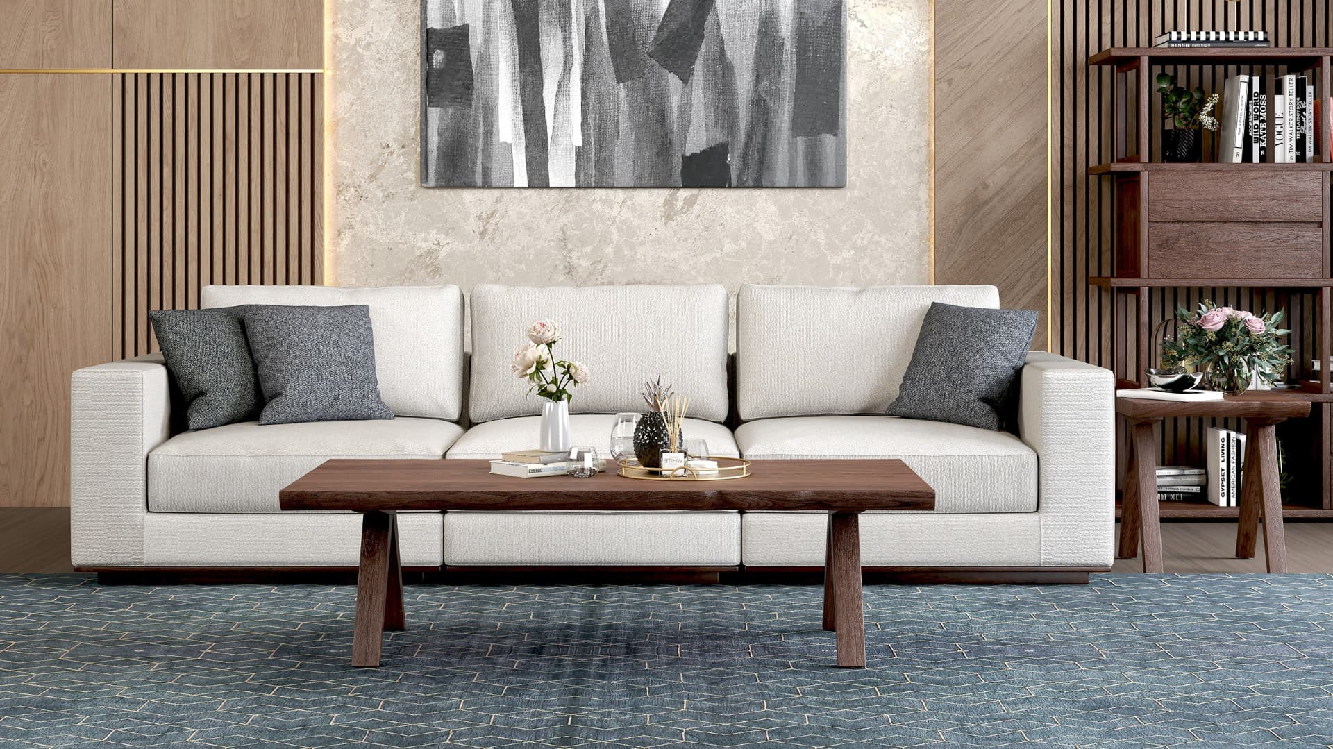 Oburr 3 Seater with Arri Table